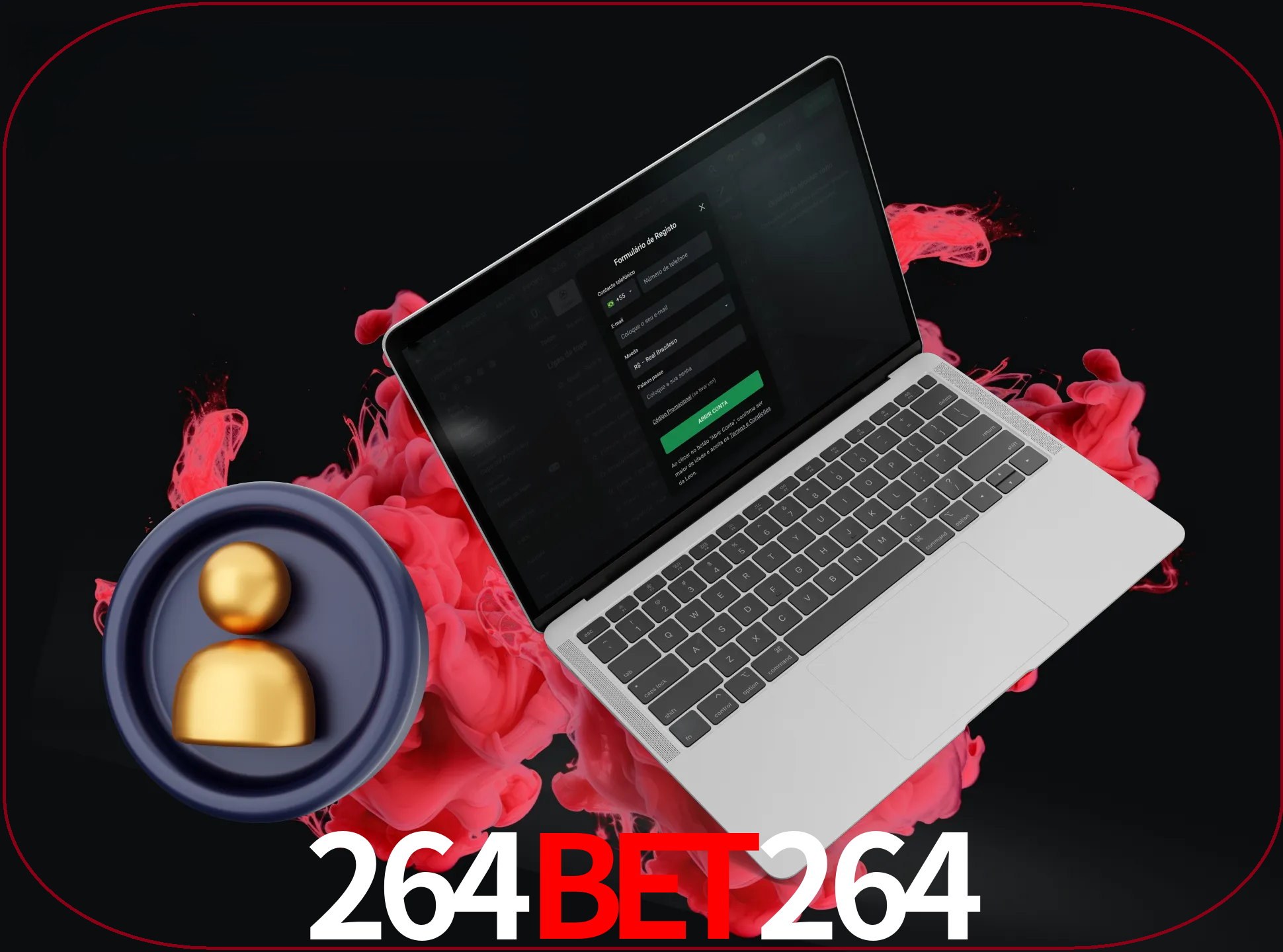 No cabeçalho do site 264BET264, clique no botão que o levará a um formulário especial onde terá de introduzir as suas informações actuais.